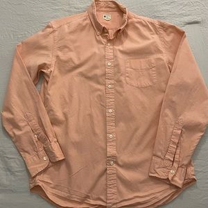 Men's L - J.Crew Sunwashed Oxford / 100% Cotton